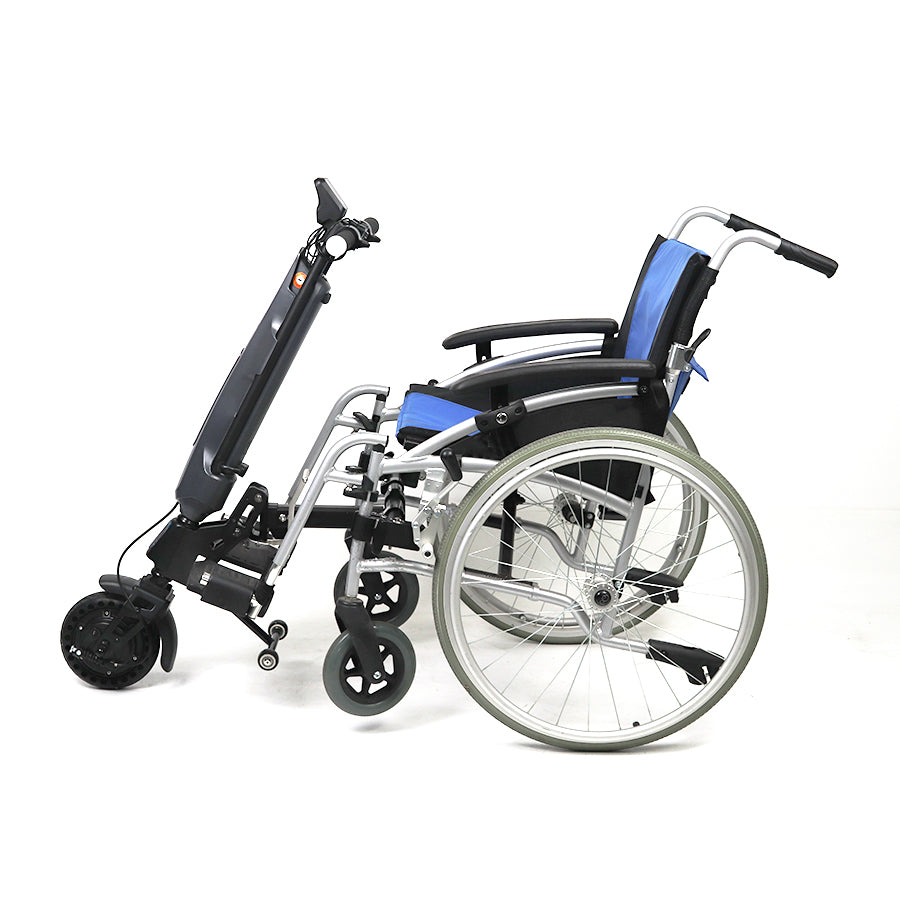 Compact Electric Handbike Handcycle  for Manual Wheelchairs - Inclusive Inc