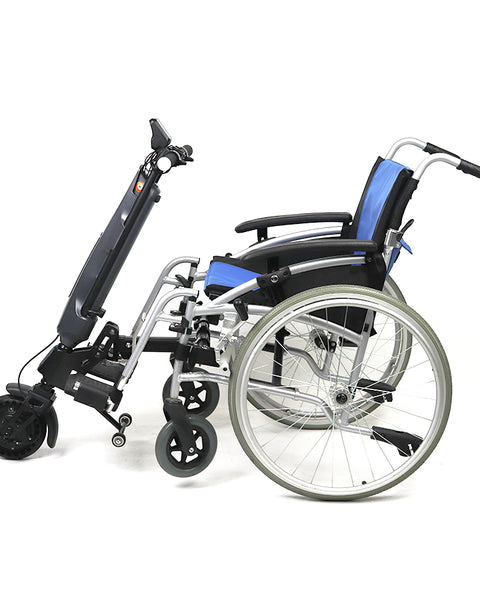 Compact Electric Handbike Handcycle  for Manual Wheelchairs - Inclusive Inc
