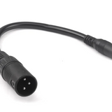 Electric wheelchair 3-Pin charging socket to DC 5.5x2.1mm Female 6in wire