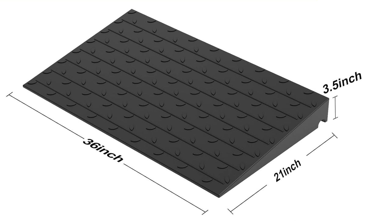 Ramps de seuil de porte du caoutchouc recyclé par SafePath / Misc