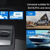 Power2Go v2 DC-Direct CPAP or BiPAP Power Supply from Wheelchair or any Boat, RV, Van, Truck- 12v 8.3a 100w out - Inclusive Inc