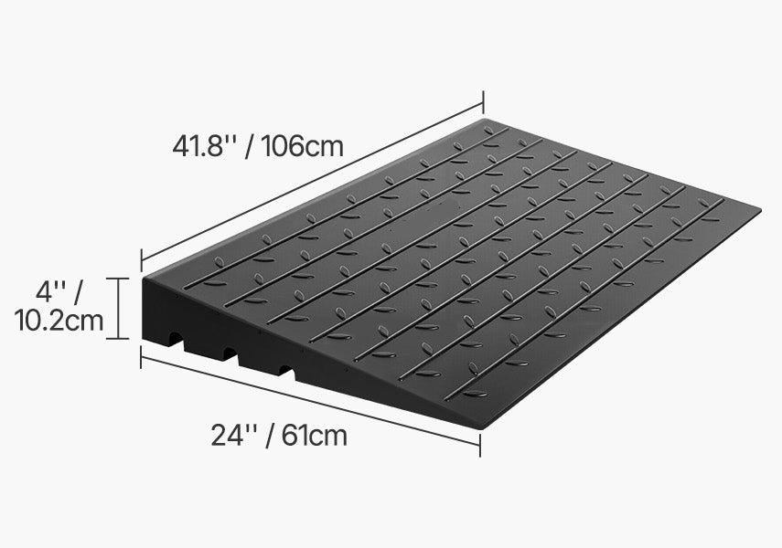Ramps de seuil de porte du caoutchouc recyclé par SafePath / Misc