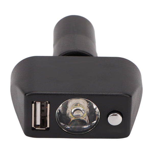 Power2Go Smartphone USB Charger and LED Light for Electric Wheelchair - With coil retractable cord - Inclusive Inc