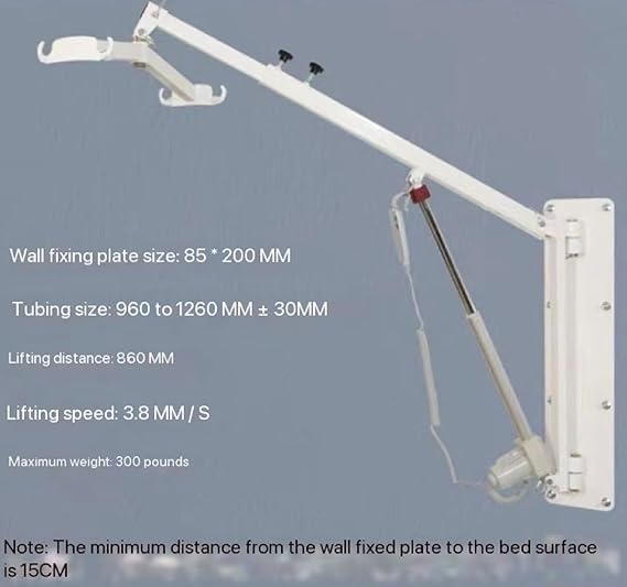 Wall Mounted Electric Patient Lift - Inclusive Inc