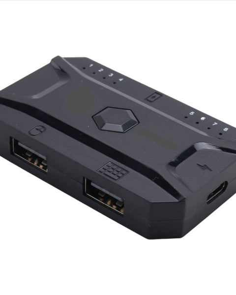 convert anyone or more USB mouse and keyboard 2 wireless bluetooth and switch between up to eight Bluetooth devices by single button push or keyboard key codes