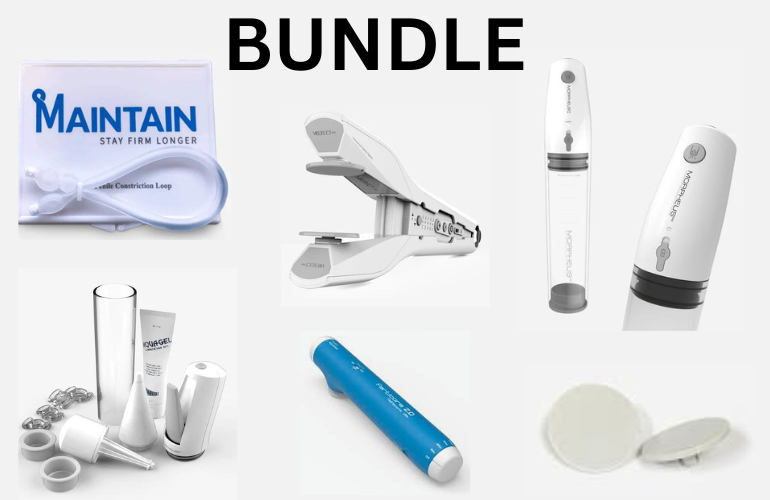 Paralyzed Male Sexuality & Fertility Bundle - Ferticare v2 + Pair FREE Pads + Morpheous Electric +  Urostop Maintain Loop - Inclusive Inc
