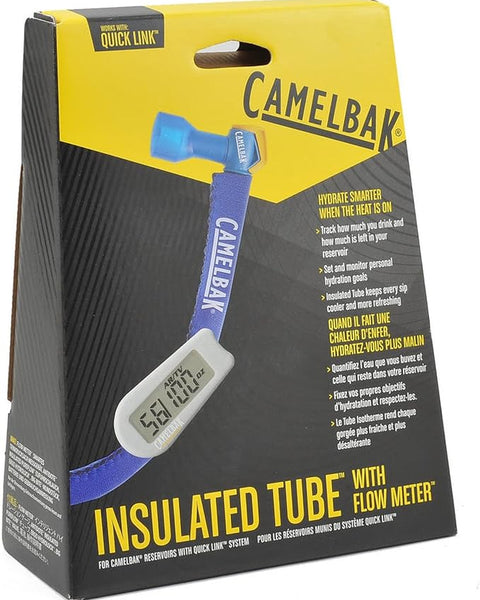 CamelBak insulated tube with flow meter packaging