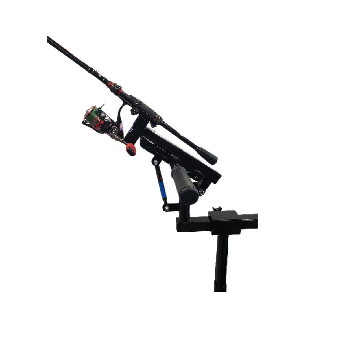 坐轮椅座椅的空震鱼斗杆支架