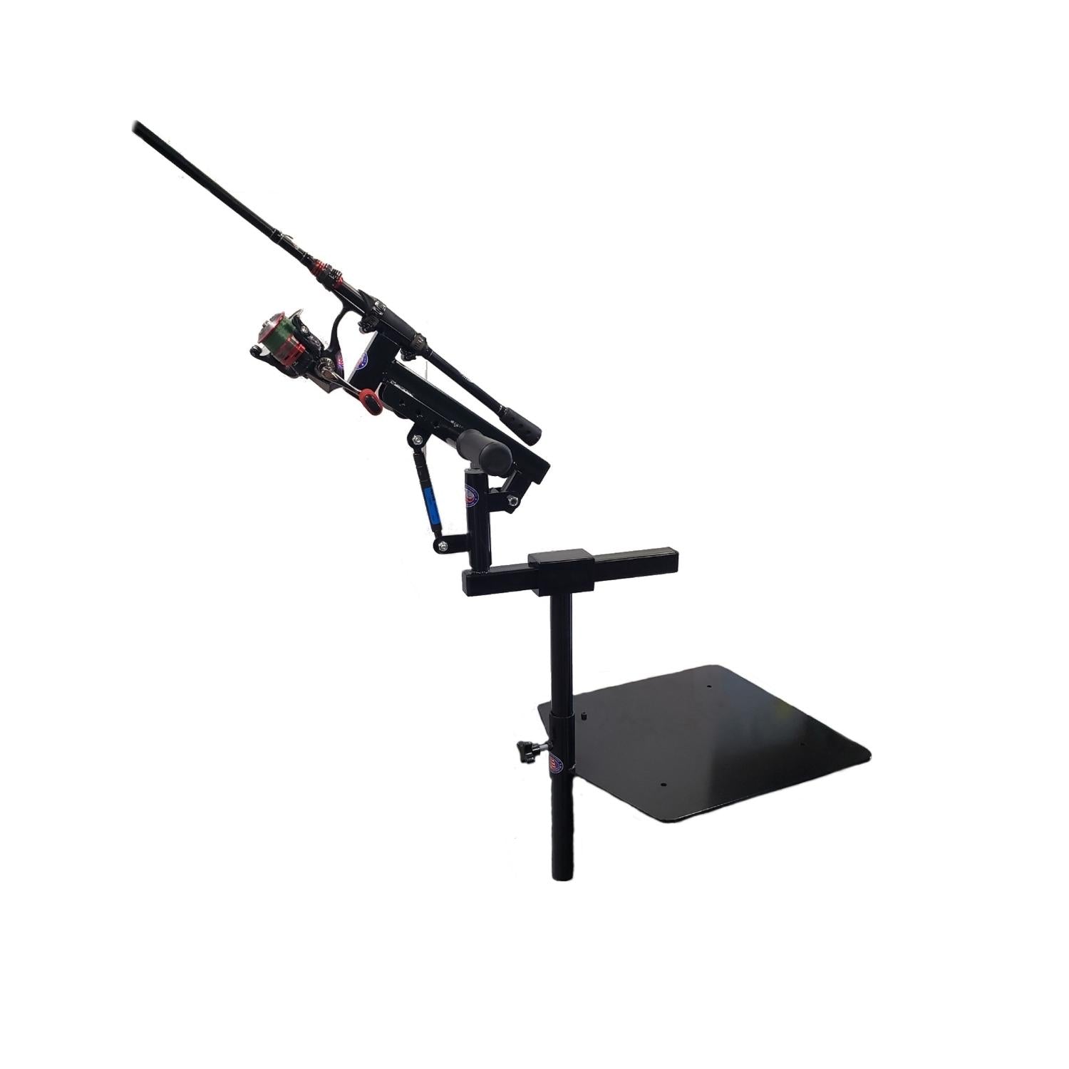 Air Shock Fish Fighting Rod Holder for Wheelchair Seat