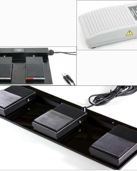 Foot Pedal Ability Switches - Single, Dual, or Triple for Microsoft Xbox Access Controller - Inclusive Inc