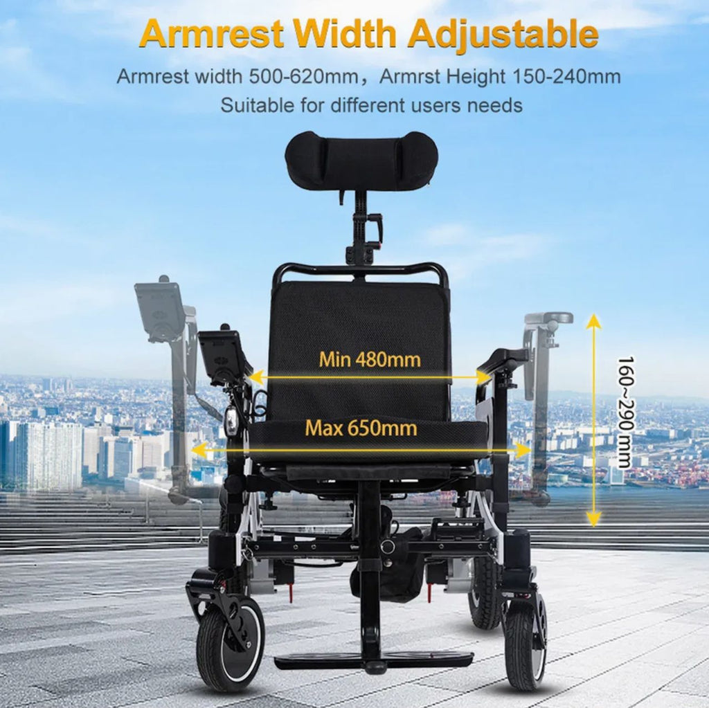 Lithium Tilt n’ Space Ultralight Power Wheelchair - Inclusive Inc
