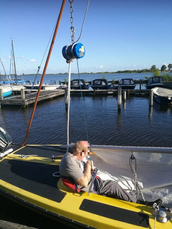 Mastlift Manual Powered Patient Lift - designed by Pro Sailors - Inclusive Inc