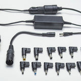 Power2Go v2 Charge any Laptop, Tablet, Tobii, or Augmentative Communication Device from Wheelchair 3-pin Socket or Batteries - 19v 5.2a 100w - Inclusive Inc