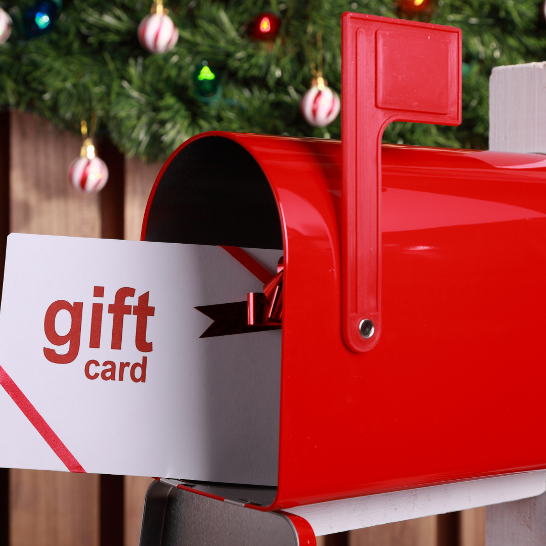 Tarjeta de regalo incluida