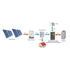 48V DC直接离网5英寸WiFi逆变器，太阳能+AC充电器，转移开关