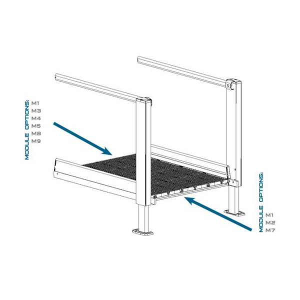 QRamp Module 1: Running Section with Legs - Inclusive Inc