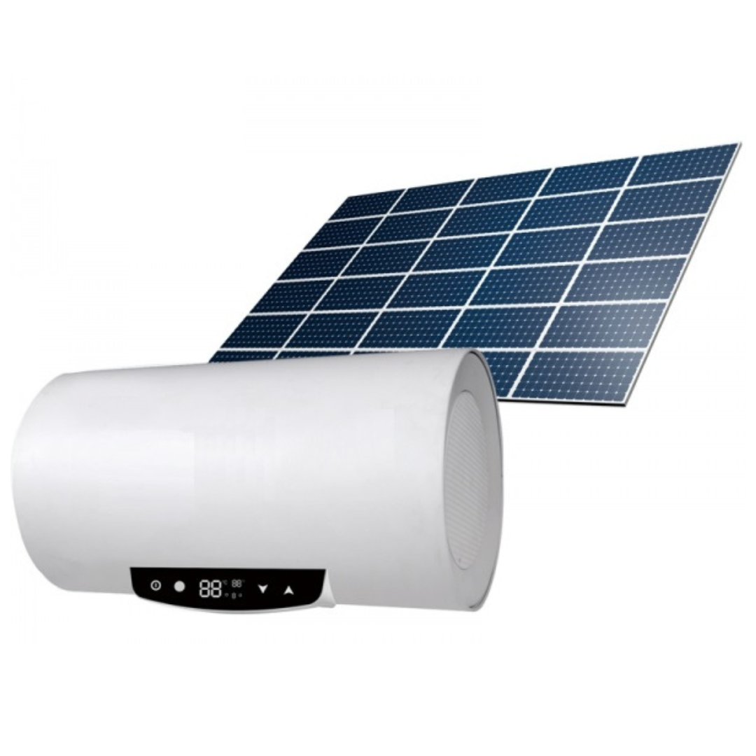 Aquecedor de água híbrida de armazenamento térmico de energia térmica DC -Direct - PV solar ou 48V DC + simultâneo 240V/120V AC