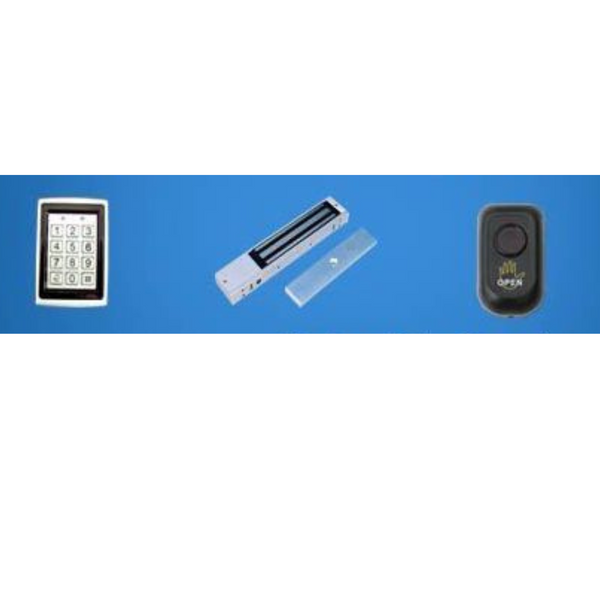 带有wifi alexa的秋千门开启器，安全键盘2无线按钮