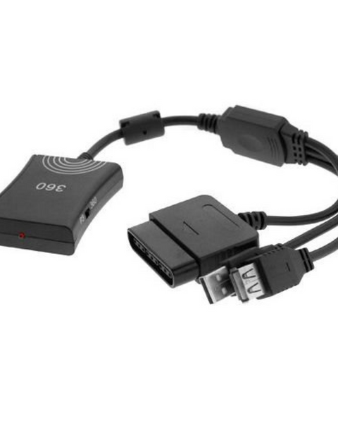 PS2 or PS1 Controller Adapter to PS3, Xbox 360, PC. Plus PS5, PS4, XBox X/S, XB One, & Nintendo Switch, Wii, U - Inclusive Inc