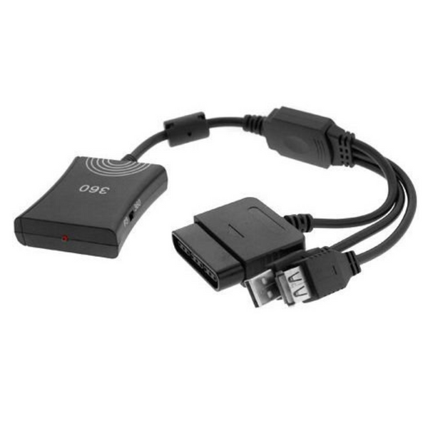 PS2 or PS1 Controller Adapter to PS3, Xbox 360, PC. Plus PS5, PS4, XBox X/S, XB One, & Nintendo Switch, Wii, U - Inclusive Inc