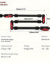 Support du bras de friction - 8 Joint 5 Section en aluminium, multifonctionnel et rotatif + super pince en aluminium