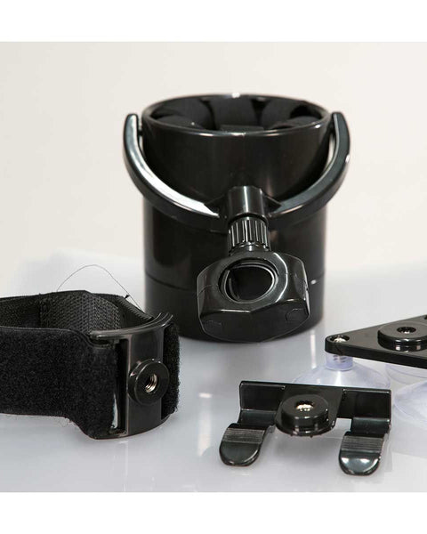 Wheelchair Drink Cup Holder - Swiveling & Expandable - Inclusive Inc