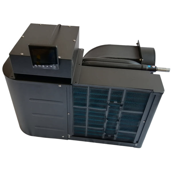 4I Marine Heat Exchanger Solar Air Conditioner - 48v / 24v / 12v DC Titanium Standalone - Inclusive Inc