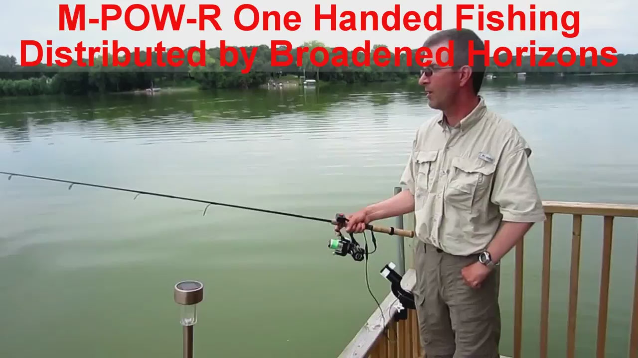 Adaptive Fishing Kit - Electric Variable-Speed Fishing Reel, Controls, Lifepo4 Battery, Graphite Rod, & Tackle
