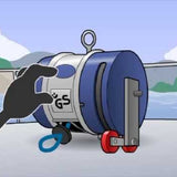 Maslift Manual Transfer disabled wheelchair users into boat, kayak, onto horse, into bed, into pool