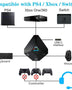 Remappable Mouse & Keyboard to Game Controller for PS4, PS3, Xbox One, 360, Nintendo Switch - Inclusive Inc