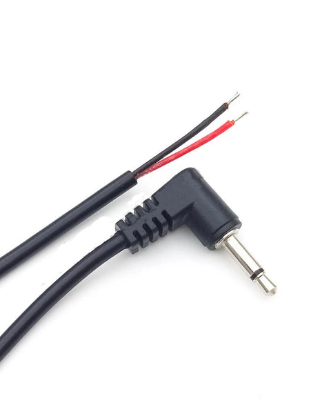 1/8" 3.5mm Wires - Male to Male or Bare Ends