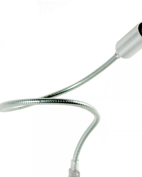 MacMice MicFlex 19'' Flexarm USB Desktop & Portable Microphone for Windows 11 Voice Dictation, Dragon NaturallySpeaking, Macs, Android, and iOS - Inclusive Inc