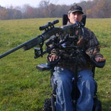 Powershooter Powered Gun Mount Pkg for C1-C5 Quadraplegics - Broadened Horizons Direct