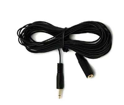 25 ft 3.5 mm Microphone, Speaker, & Ability Switch Male to Female Mono 2 Conductor (or Stereo 3 Conductor) Extension Wire - Broadened Horizons Direct