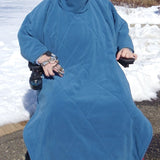 Comfort Coat Polartec Microfiber Fleece Wheelchair Poncho - Broadened Horizons Direct