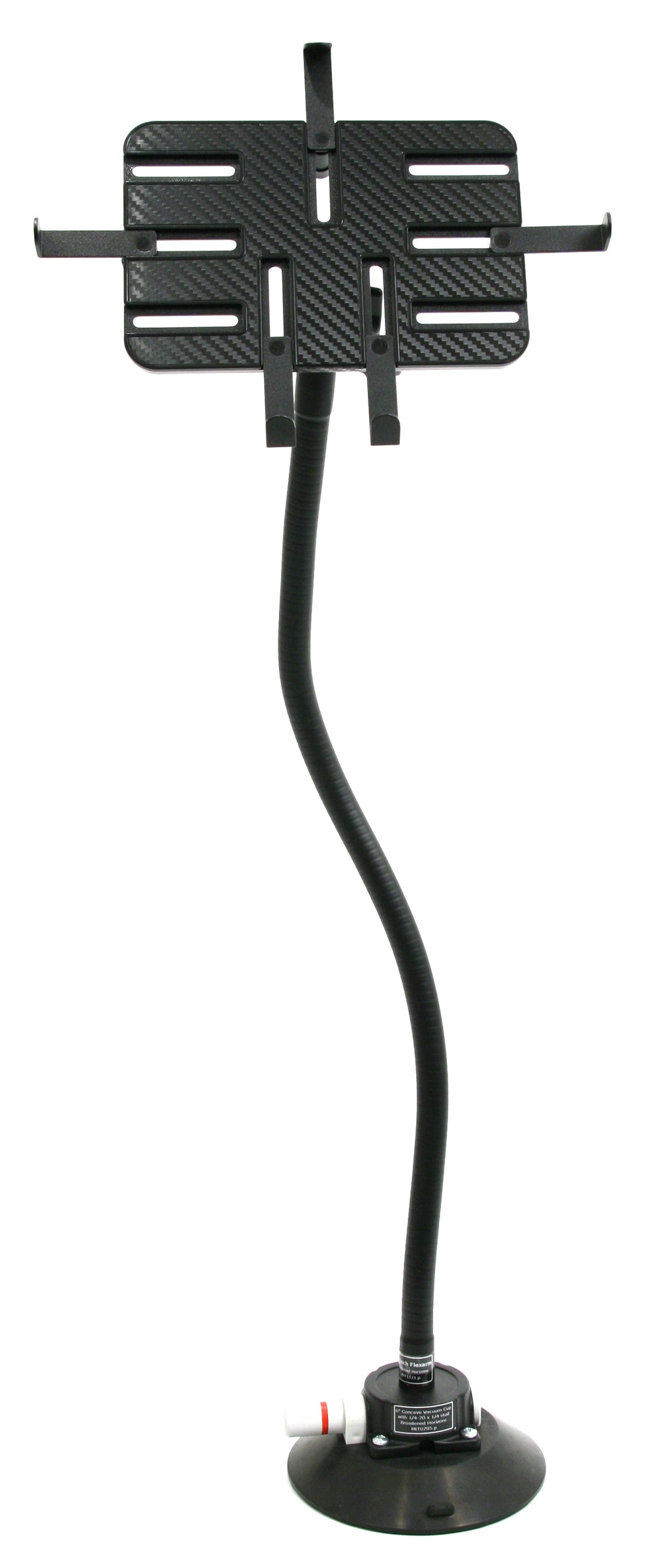 6'' Concave Vacuum Cup with 1/4-20 x 1/4'' Stud - Broadened Horizons Direct