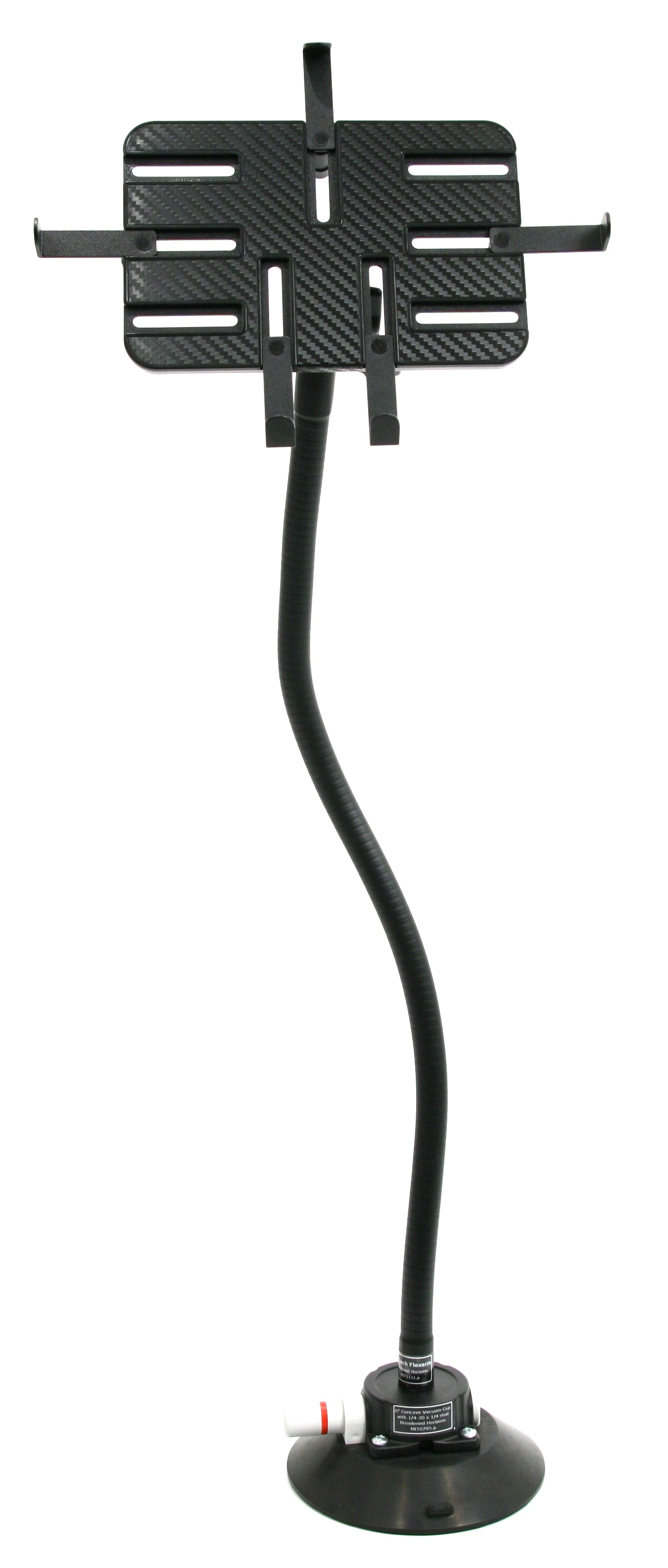 6'' Concave Vacuum Cup with 1/4-20 x 1/4'' Stud - Broadened Horizons Direct