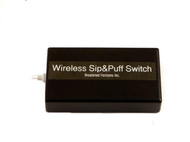 Wireless Sip-n-Puff Switch - Broadened Horizons Direct