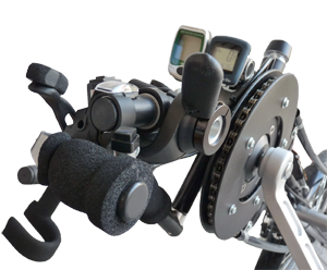 Stricker Lipo Smart Quadriplegic Power-Assist Handcycle with Boost Button - Lithium-Polymer Electric Wheelchair Bike (FREE DHL Shipping USA & CA) - Broadened Horizons Direct
