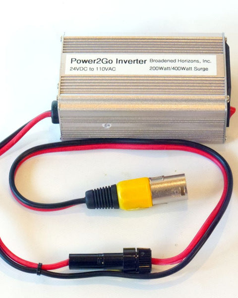 Power2Go 110VAC 200W Power Inverter - Broadened Horizons Direct