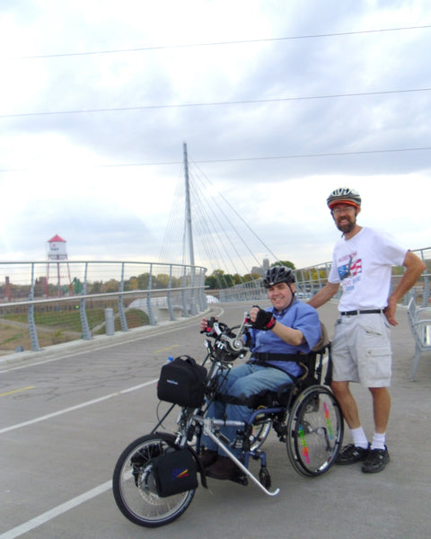 Stricker Lipo Smart Quadriplegic Power-Assist Handcycle with Boost Button - Lithium-Polymer Electric Wheelchair Bike (FREE DHL Shipping USA & CA) - Broadened Horizons Direct