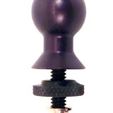 3rd Arm Ball Top with Thumbnut for cameras, devices with tripod mount point 