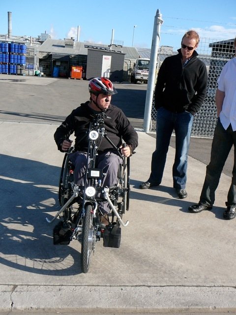 Stricker Lipo Smart Quadriplegic Power-Assist Handcycle with Boost Button - Lithium-Polymer Electric Wheelchair Bike (FREE DHL Shipping USA & CA) - Broadened Horizons Direct