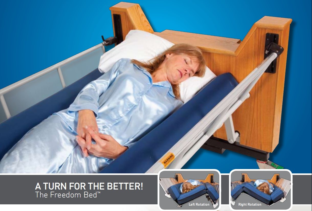 Freedom Bed - Automatic Lateral Rotation - Broadened Horizons Direct