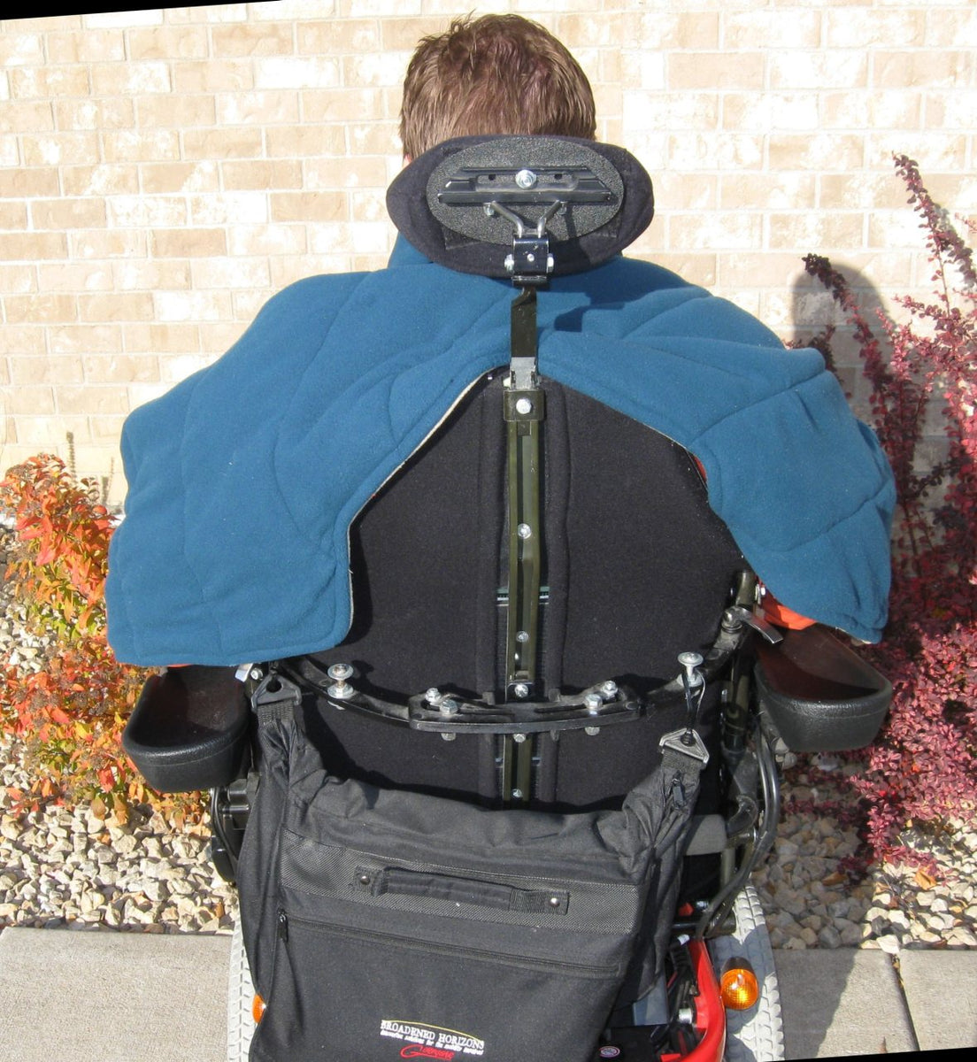 Comfort Coat Polartec Microfiber Fleece Wheelchair Poncho - Broadened Horizons Direct