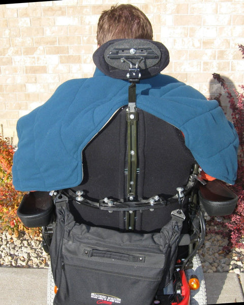 Comfort Coat Polartec Microfiber Fleece Wheelchair Poncho - Broadened Horizons Direct