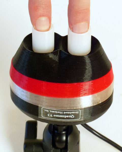 QuadMouse  Fingertip or Tongue Cup Concave Joystick Extension (Set of 2) - Broadened Horizons Direct