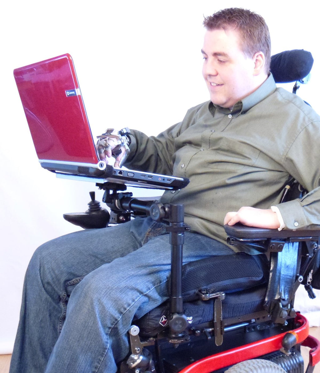 Robo Arm Mount Kit for Wheelchair or Bed - Broadened Horizons Direct