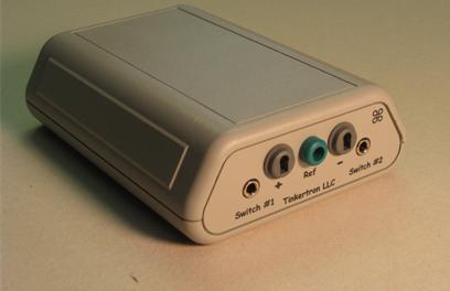 EMG Nerve Impulse Switch with Adhesive Disposable Sensors - Electromyogram - Broadened Horizons Direct