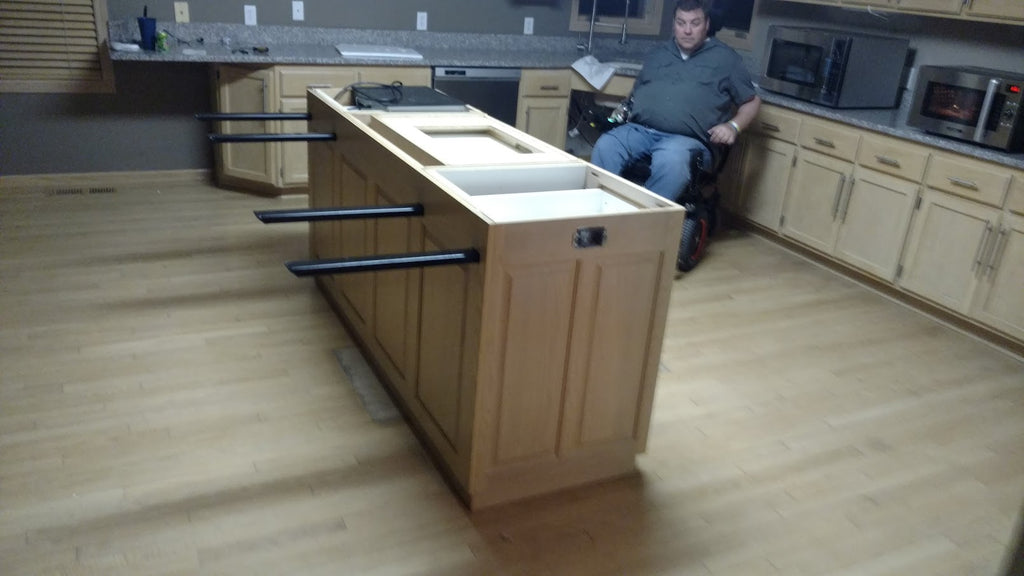 Cuisine accessible en fauteuil